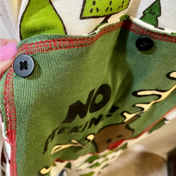 NWOT Lazy One Christmas one piece PJ - Picture 5 of 6